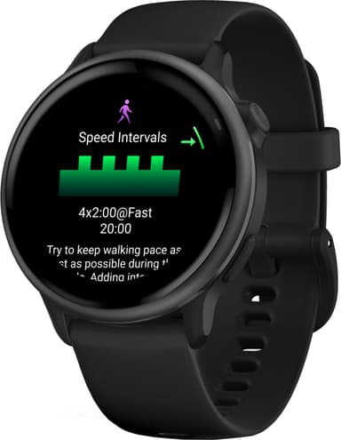 Garmin Vivoactive 6 älykello 42 mm (musta/liuskekivi)