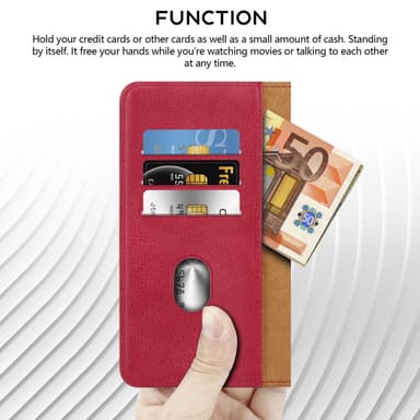 iPhone 16e Suojakuori Lompakkokotelo Case Cover