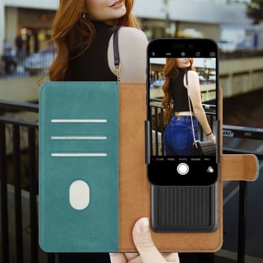 iPhone 16e Suojakuori Lompakkokotelo Case Cover