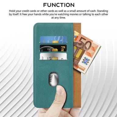 iPhone 16e Suojakuori Lompakkokotelo Case Cover
