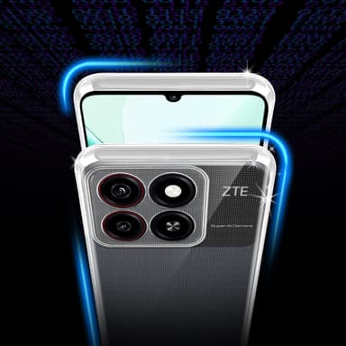 ZTE Blade A35 / A55 Suojakuori Kotelo Case (Läpinäkyvä)