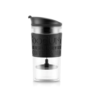 Bodum Kahvinkeitin lisäkannella TRAVEL PRESS SET 0.35 L