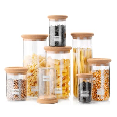 Bodum Säilytyspurkki korkkikannella YOHKI 0.25 L
