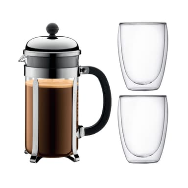 Bodum Chambord-kahvinkeitin CHAMBORD SET 1.0 L