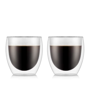 Bodum 2 kpl kaksoisseinäisiä termoslaseja PAVINA 0.25 L
