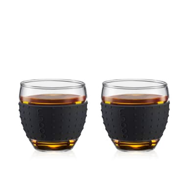Bodum 2 kpl laseja silikoninauhalla PAVINA 0.1 L