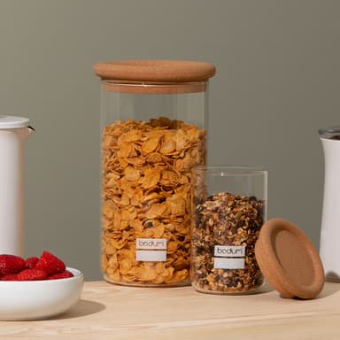 Bodum Säilytyspurkki korkkikannella YOHKI 2.0 L
