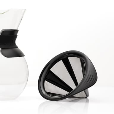 Bodum Kahvinkeitin jossa pysyvä suodatin POUR OVER 1.0 L