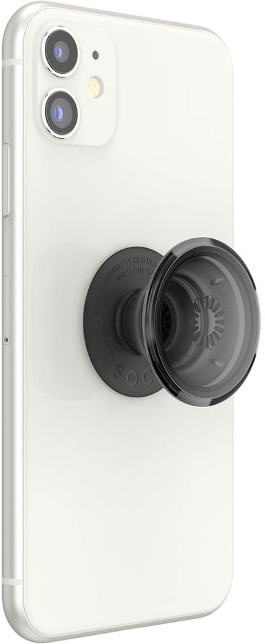Popsockets puhelinpidike (läpikuultava musta)