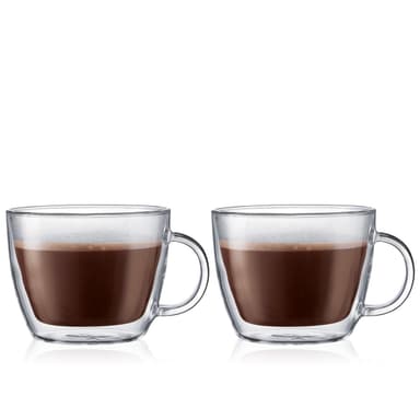 Bodum 2 kpl lattemukeja BISTRO 0.45 L