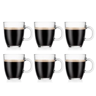 Bodum 6 kpl kahvimukeja BISTRO 0.3 L