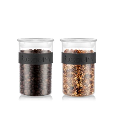 Bodum 2 kpl säilytyspurkkeja 0,6 l PRESSO 0.6 L