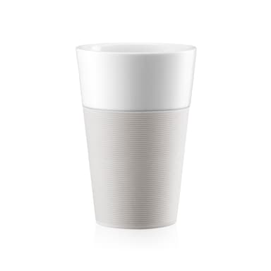 Bodum 2 kpl mukeja silikonireunuksella BISTRO 0.6 L