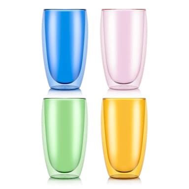 Bodum 4 kpl laseja PAVINA 0.45 L