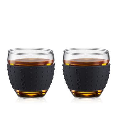 Bodum 2 kpl laseja silikoninauhalla PAVINA 0.35 L