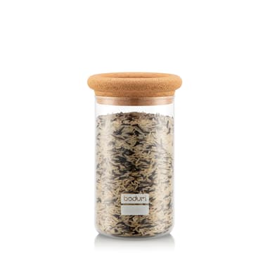 Bodum Säilytyspurkki korkkikannella YOHKI 1.0 L