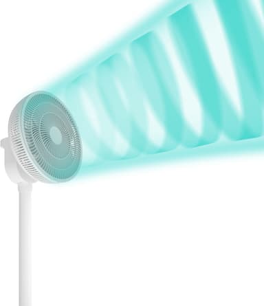 Duux Whisper Flex 2 lattiatuuletin 35984 (valkoinen)