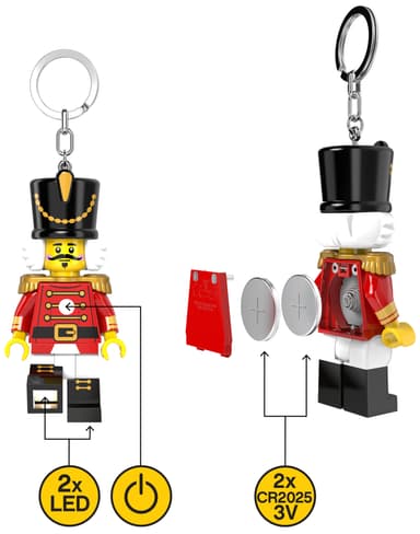 LEGO LED avaimenperä (pähkinänsärkijä)