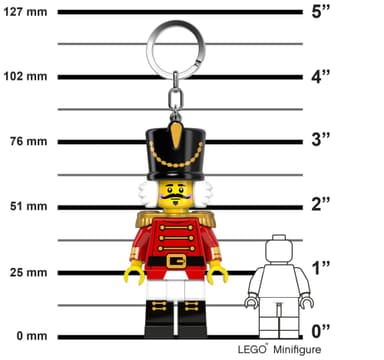 LEGO LED avaimenperä (pähkinänsärkijä)