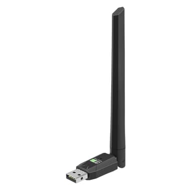 NÖRDIC WIFI6 Bluetooth 5.3 langaton adapteri Dual Band 2.4/5.8GHz