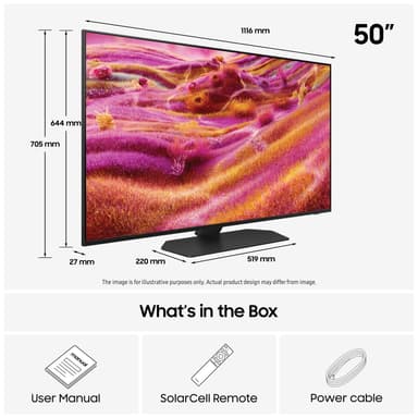 Samsung 50" QN90F 4K MiniLED älytelevisio (2025)