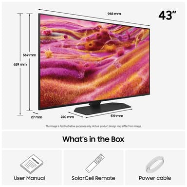 Samsung 43" QN90F 4K MiniLED älytelevisio (2025)