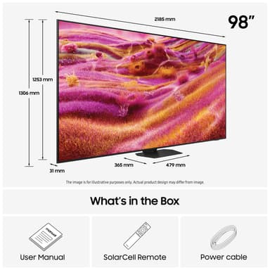 Samsung 98" QN90F 4K MiniLED älytelevisio (2025)