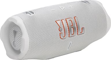 JBL Charge 6 langaton kannettava kaiutin (valkoinen)