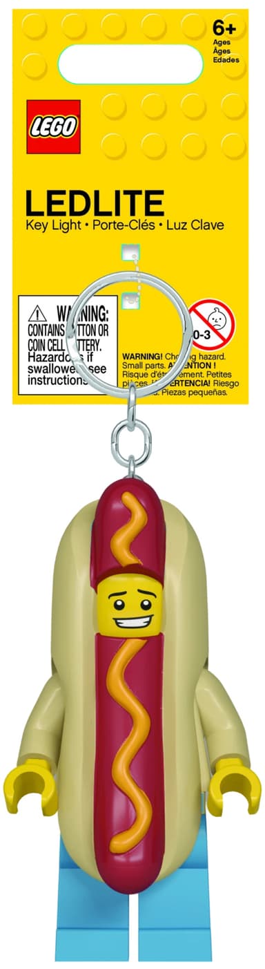 LEGO LED avaimenperä (nakkisämpyläheppu)