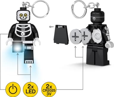LEGO LED avaimenperä (luuranko)