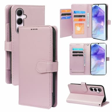 SKALO Samsung A56 5G 9-LOKERIKKOA Lompakkokotelo - Ruusukulta