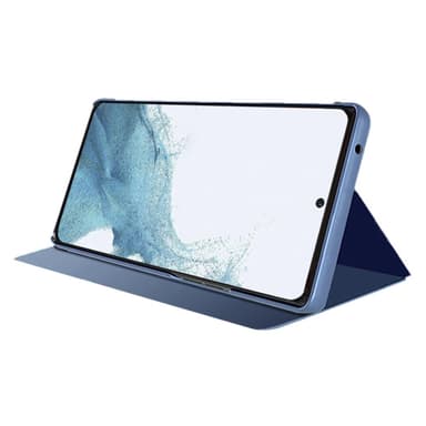 SKALO Samsung A26 5G Clear View Lompakkokotelo - Musta