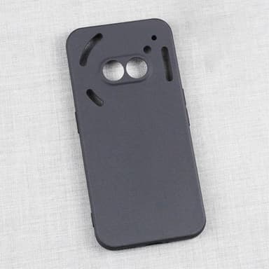 SKALO Nothing Phone (3a) 5G Mattamusta Ultraohut TPU Suojakuori - Musta