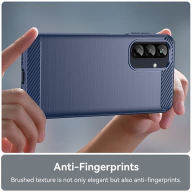 SKALO Samsung A26 5G Armor Carbon Suojakuori - Sininen
