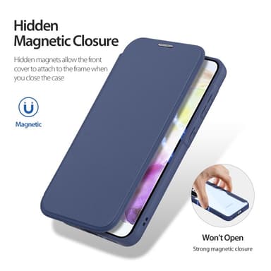 DUX DUCIS Samsung A36 5G Skin X Pro Lompakkokotelo - Sininen