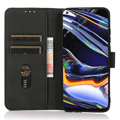 SKALO Samsung A56 5G KHAZNEH Lompakkokotelo - Musta
