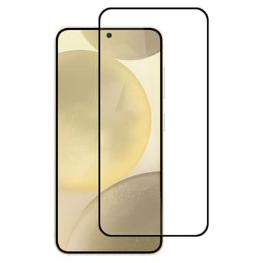 SKALO Samsung A56 5G Kokonaisvaltainen karkaistusta lasista valmistettu näytönsuoja - Musta