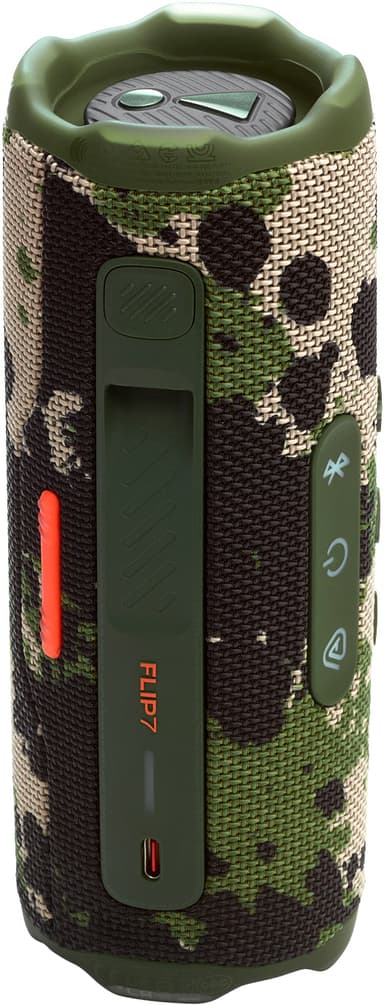 JBL Flip 7 langaton kannettava kaiutin (maasto)