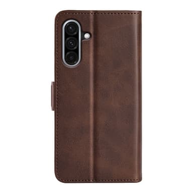 SKALO Samsung A56 5G Premium ID Lompakkokotelo - Ruskea