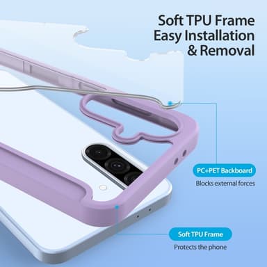 DUX DUCIS Samsung A36 5G Skin X Pro Lompakkokotelo - Violetti