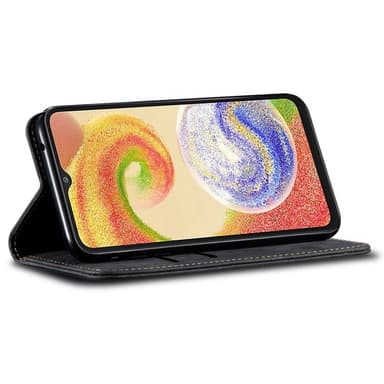 SKALO Samsung A26 5G Jeans Lompakkokotelo - Musta