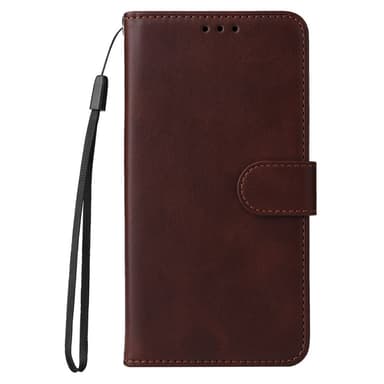 SKALO Samsung A36 5G PU-nahka Lompakkokotelo - Ruskea