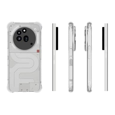 SKALO Nothing Phone (3a) Pro 5G Extra strong TPU Suojakuori - Läpinäkyvä