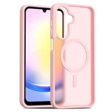 SKALO Samsung A26 5G Skin-touch Hybrid Suojakuori - Pinkki