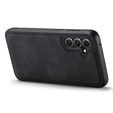 DG MING Samsung A56 5G Premium PU-nahka Hybrid Suojakuori - Musta