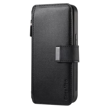 SKALO Samsung A56 5G CASENEO MW-02 Lompakkokotelo - Musta