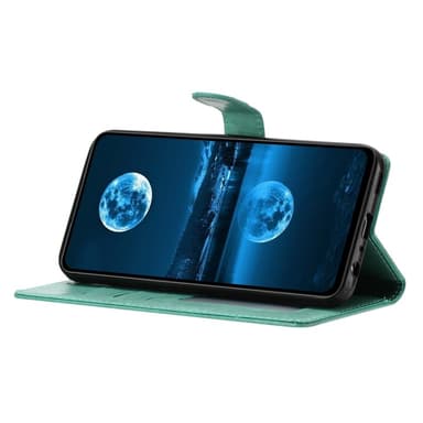 SKALO Samsung A26 5G PU-nahka Lompakkokotelo - Turkoosi