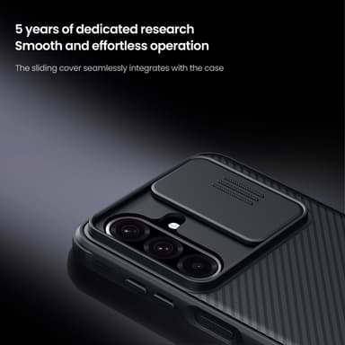 NILLKIN Samsung A26 5G CamShield Pro Series Suojakuori - Musta