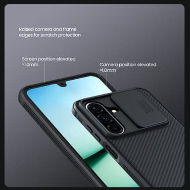 NILLKIN Samsung A26 5G CamShield Pro Series Suojakuori - Musta