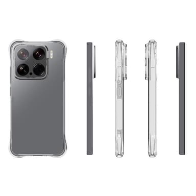 SKALO Xiaomi 15 Extra strong TPU Suojakuori - Läpinäkyvä